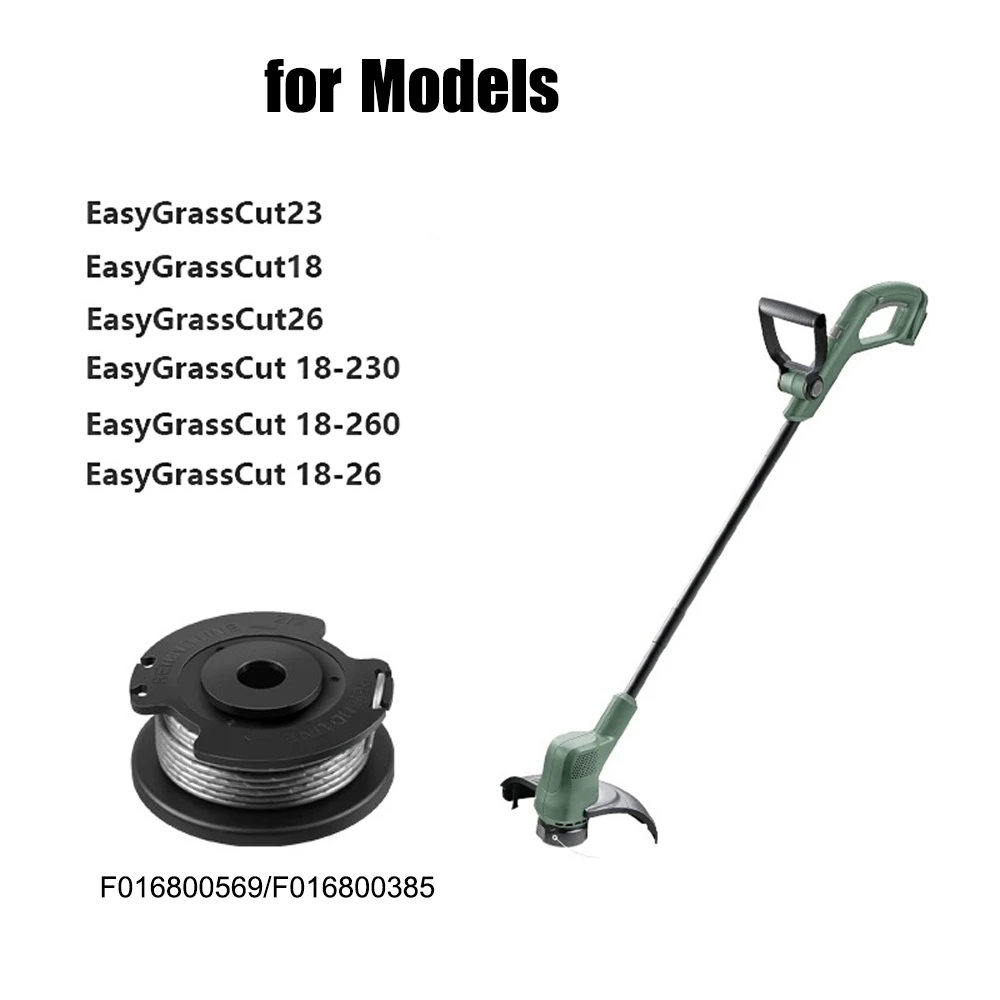 6 шт./упаковка катушки и лески для триммера Bosch EasyGrassCut 23 26 18 18-230 18-260 18-26
