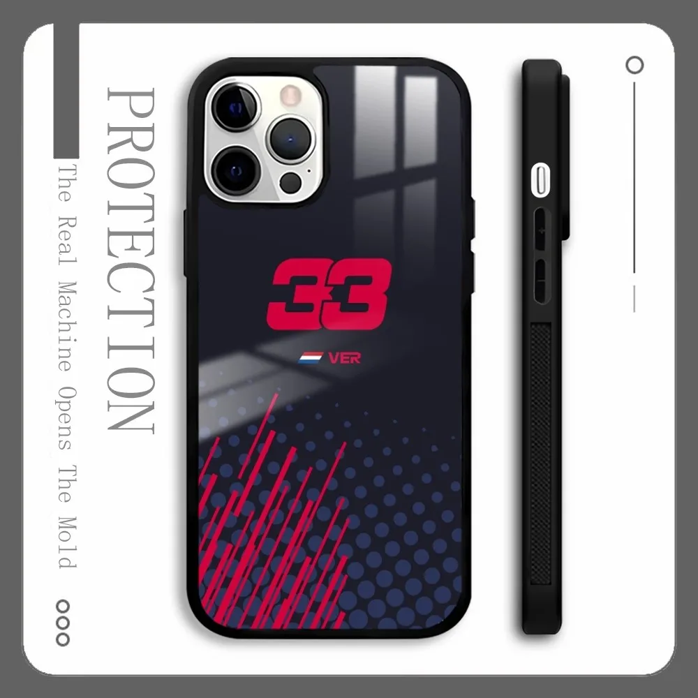 M-Maxs V-verstappen F1 33 Phone Case For IPhone 16 15 14 13 12 11 Pro Xs Max Mini Plus Celulares Hard Funda