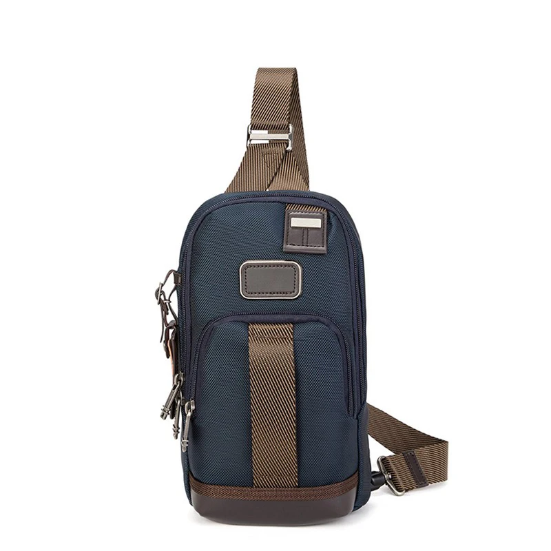 

2223402 Crossbody Shoulder Bag Men's Chest Bag Ballistic Nylon Fashion Leisure Travel IPAD Bag