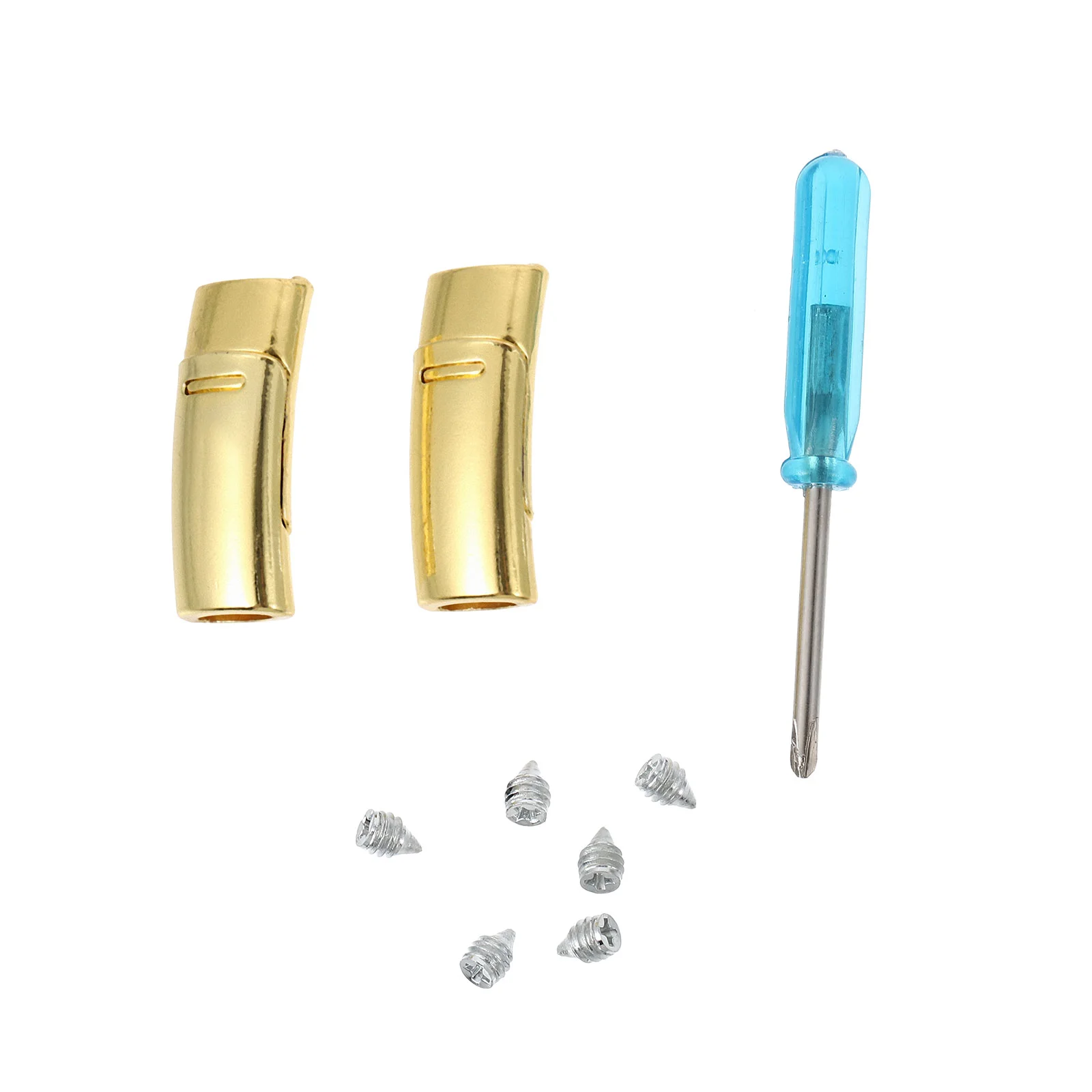 

2 Sets Tie Buckle Metal Shoe Buckle Lock Shoelace Buckle Lock Magnetic Shoelace Buckle Shoelace Repair Tips Replacement (