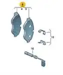 

Store code: B2919220914KD20 brake BALATASI for VITO W639 07 VITO W447 14 CRAFTER 06 SPRINTER 06 SPRINTER 06 SPRINTER 06