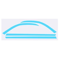led stickers running light stickers exterior trim pp film parts stable