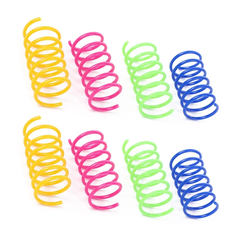 

Plastic for CAT Springs Toys, for Swatting Biting Hunting Chasing to Keep Fit Ac