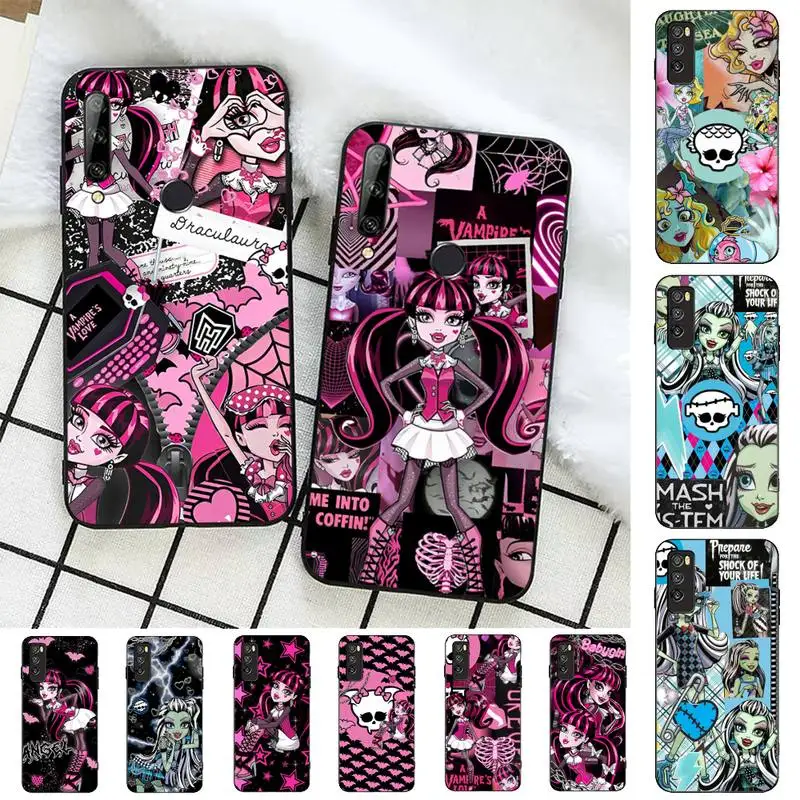 

M-Monsters High Girl A-ccessories Phone Case for Huawei Honor 10 i 8X C 5A 20 9 10 30 lite pro Voew 10 20 V30