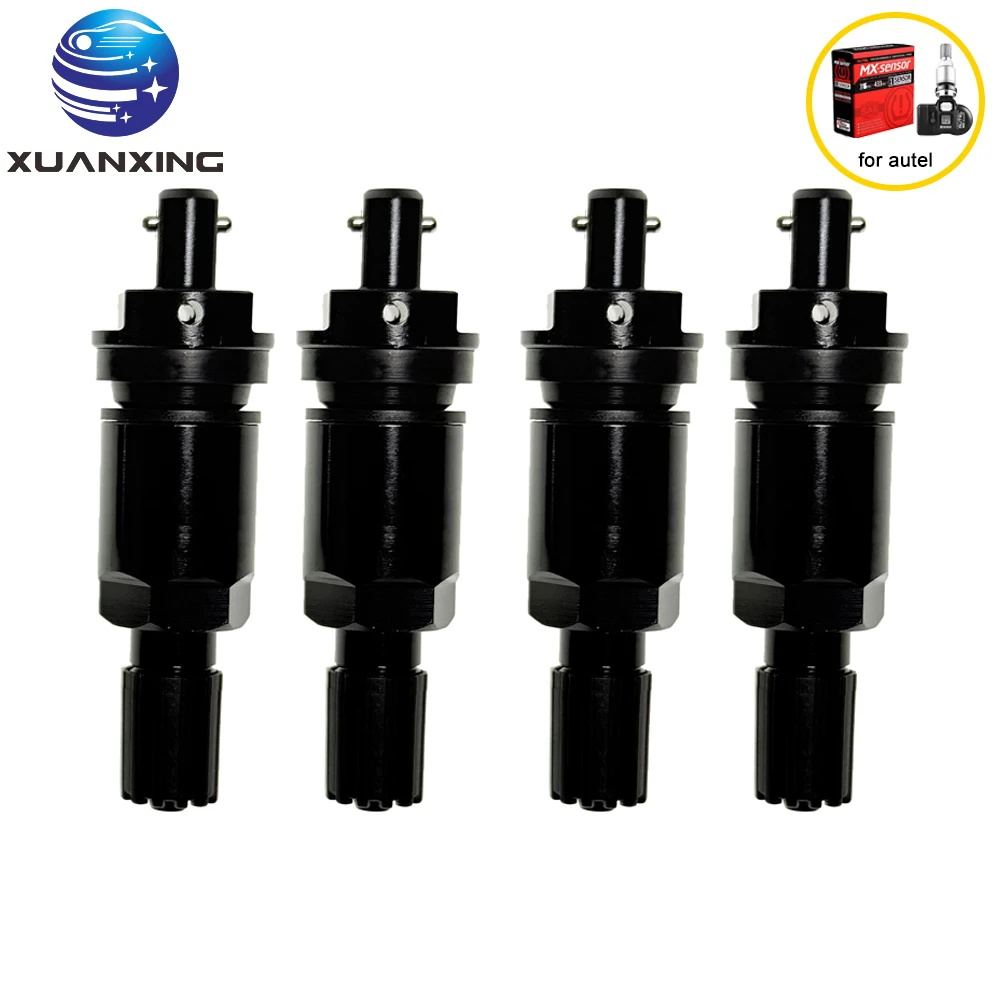 

Клапан TPMS Датчик давления в шинах Клапаны Датчик нажимного металла и резинового стержня для Autel