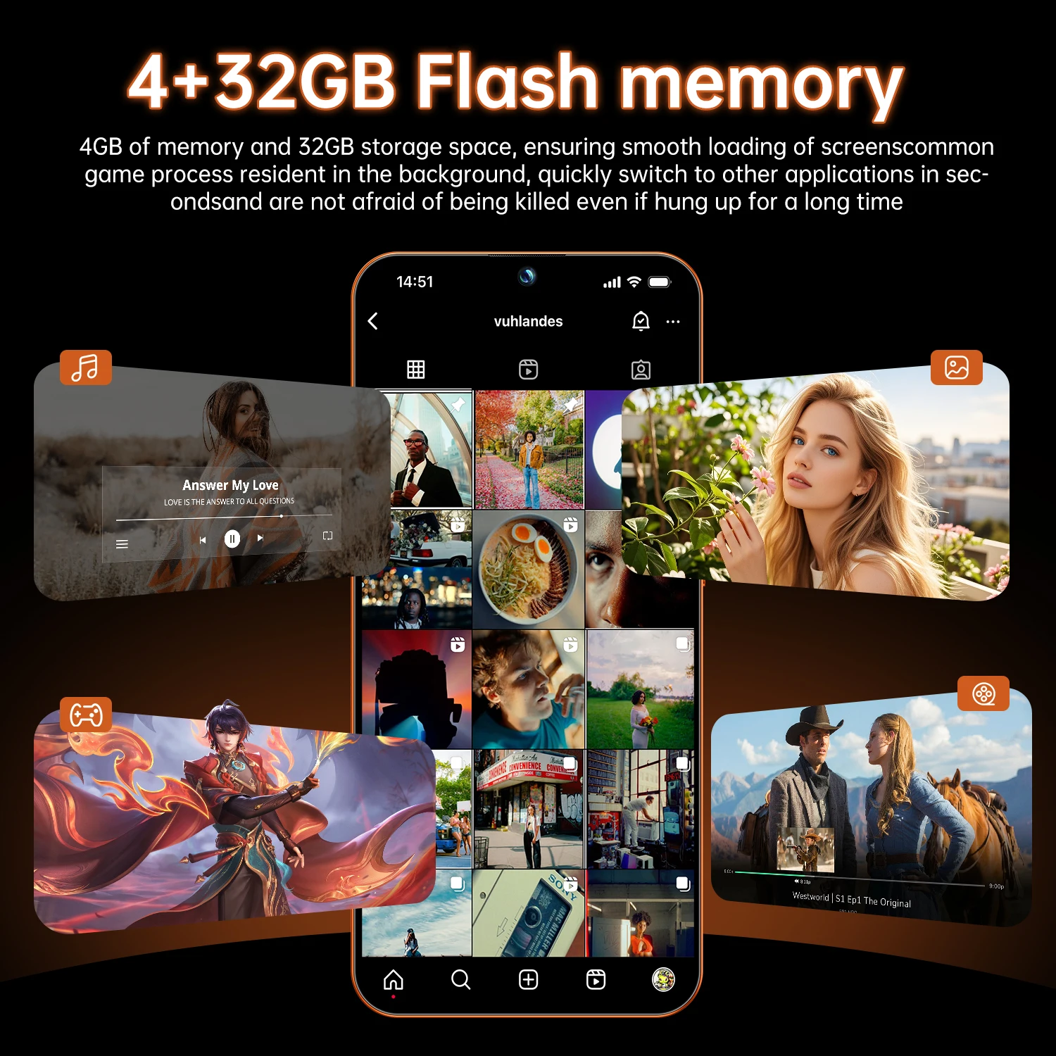 Фото Смартфон IVMI F8 Ultra, 6.56 дюйма, Android 12, 4 ГБ ОЗУ, 32 ГБ ПЗУ, Face ID, аккумулятор 4000 мАч, Google Play Store, Wi-Fi, мобильный телефон №3