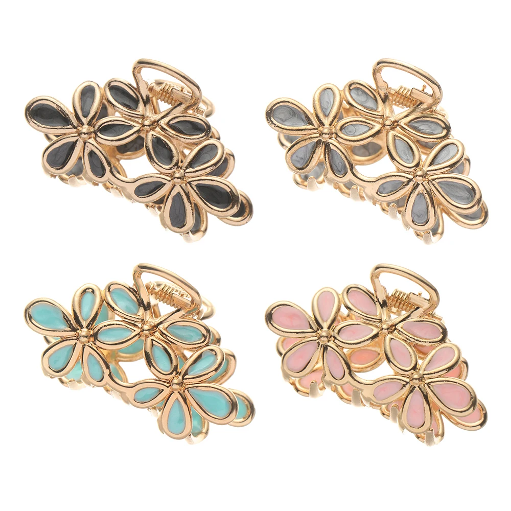 

Fashion Non Slip Gorgeous Flower Hair Claw Hair Accessories Hair Clips Ornament Styling Tools