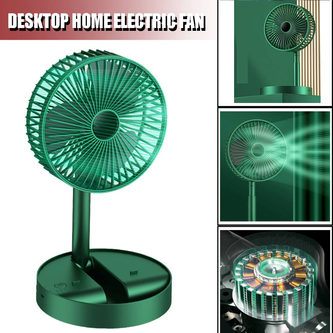 

Мини-вентилятор складной портативный с зарядкой от USB, 3 скорости