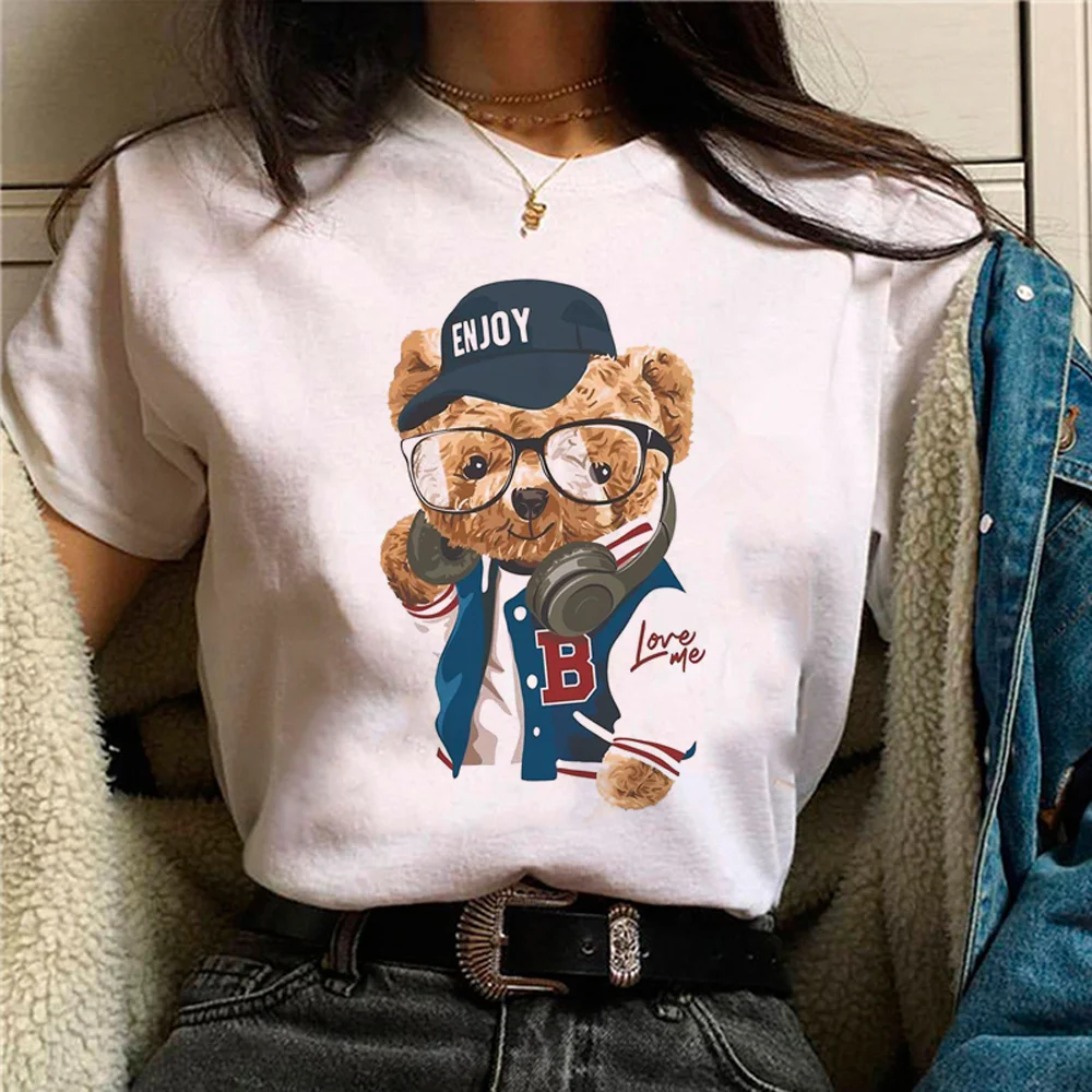

Топ bear Женский, летние футболки, уличная одежда для девочек