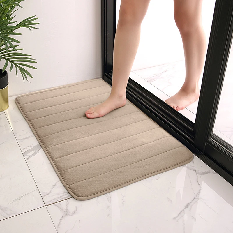 

Коврик для ванной TPXCKz 60x40 см коралловый флис