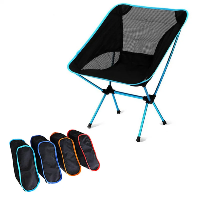 

New Lightweight Compact Folding Camping Backpack Chairs Portable Foldable Chair for Outdoor Beach Fishing Hiking Picnic Travel