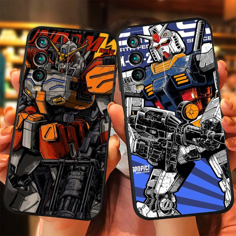 

GUNDAM EVA Japan Phone Cases For Xiaomi Redmi 7 7A 9 9A 9T 8A 8 2021 7 8 Pro Note 8 9 Note 9T Soft TPU Coque Carcasa Back Cover