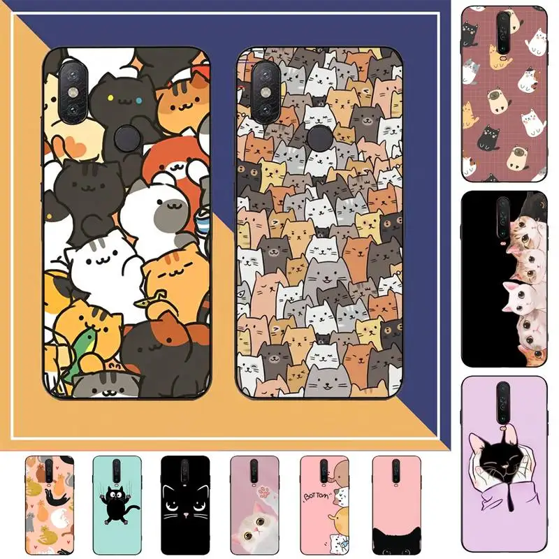 

Cat Cute Kitten Catling Phone Case for Redmi Note 8 7 9 4 6 pro max T X 5A 3 10 lite pro