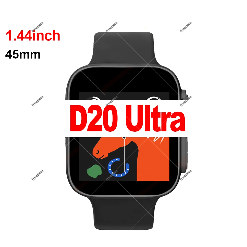 

Смарт-часы D20 Ultra, 1,44 дюйма, Bluetooth, музыка
