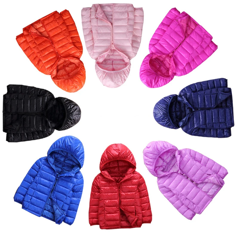 2-14 Years Autumn Winter Kids Down Jackets For Girls Children Clothes Warm Down Coats For Boys Toddler Girls Outerwear Clothes images - 6