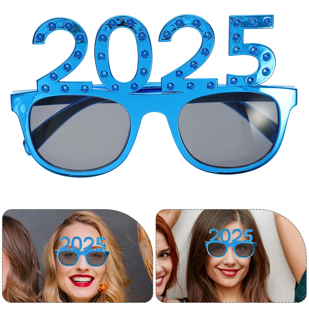 3 шт. цифровые очки с Новым годом праздничная одежда 2025 года реквизит для