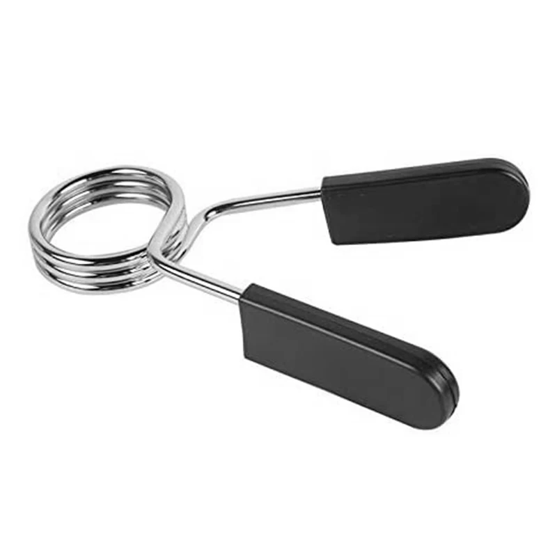 

1 Pcs Standard 1.1 inch/28mm Barbell Bar Clamps Spring Collar Clips Gym Weight Dumbbell Lock