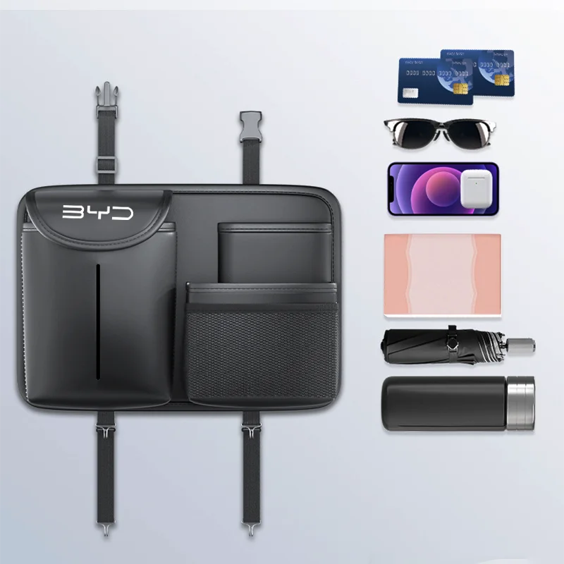 Сумка для хранения на заднем сиденье автомобиля BYD Atto3 Han Song plus Seagyll V2l Dolphin F3 E6 G3 I3