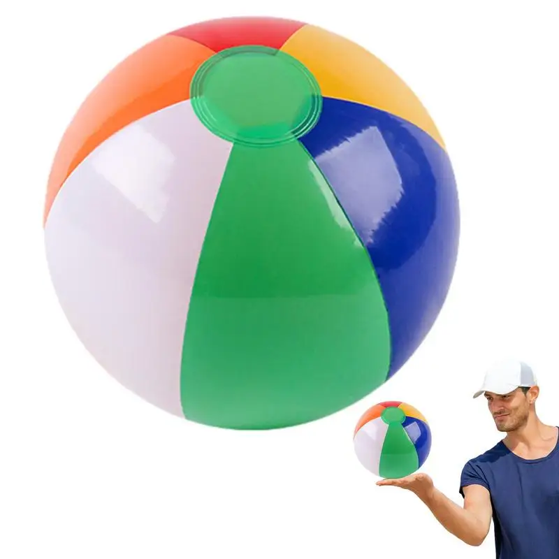 

Beach Inflatable Ball Toy Inflatable Pool Toys Set Outdoor Inflatable Toy Colorful Inflatable Beach Balls Water Playing Ball For