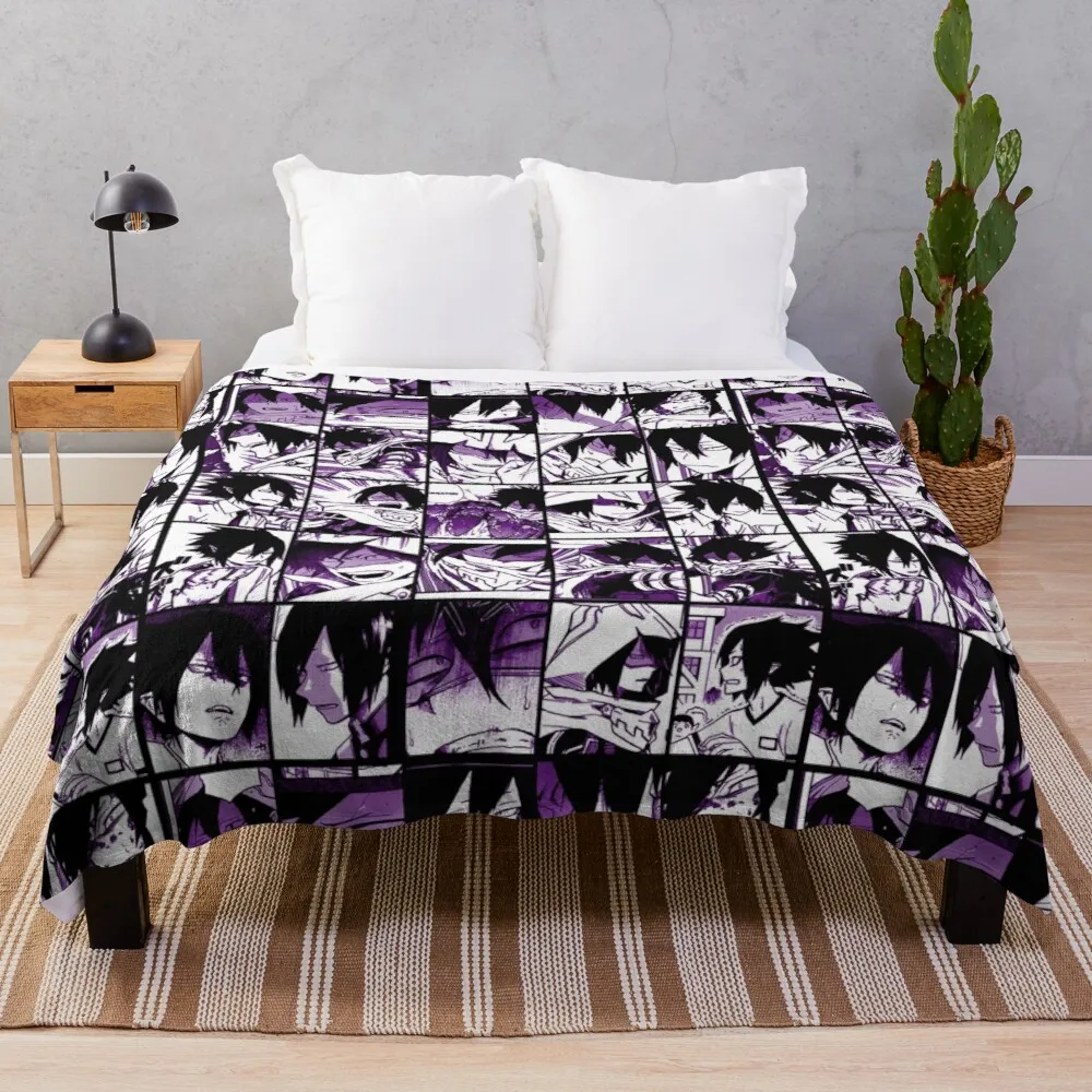 

Tamaki Amajiki Collage color version Throw Blanket Custom Blankets