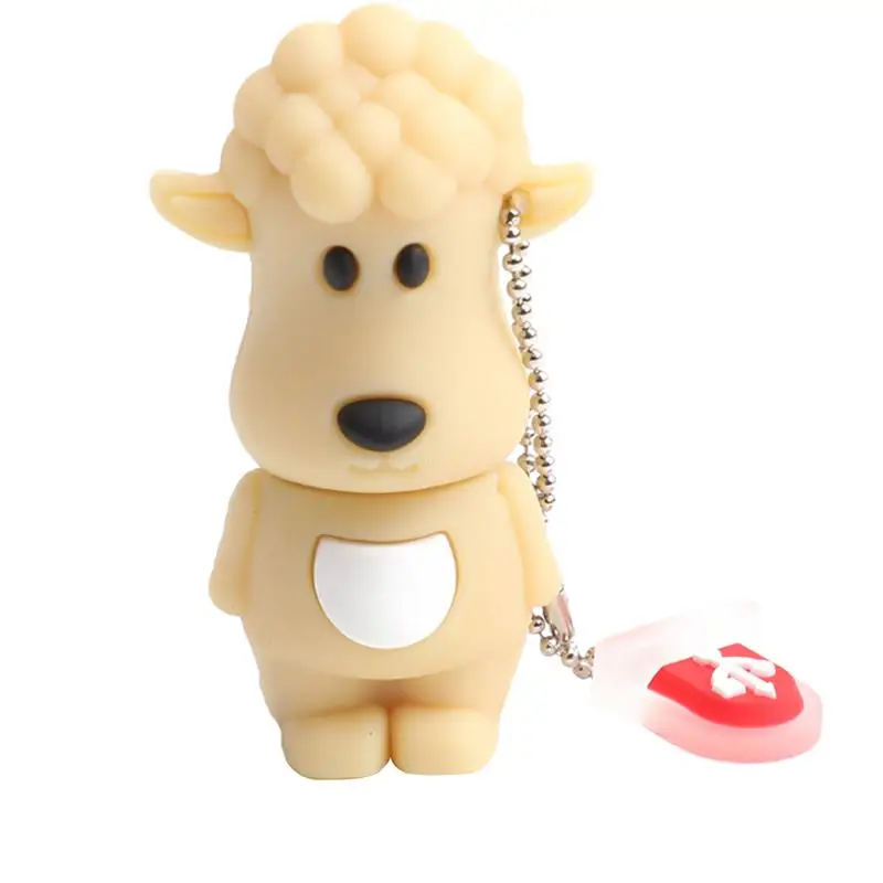 

16GB USB Flash Drive PVC The 12 Chinese Zodiac Memory Stick USB 2.0 U Disk (Sheep)