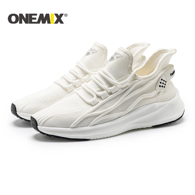 

ONEMIX 2022 NEW Running Shoes Unisex Breathable Mesh Lightweight Sneaker Outdoor Walking Shoes Men Trekking Shoes Sports Sneaker