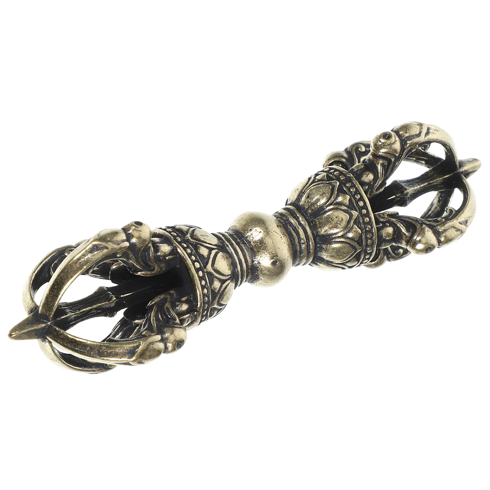 Демон пестик декор для йоги латунный орнамент Дхарма часы украшение офиса