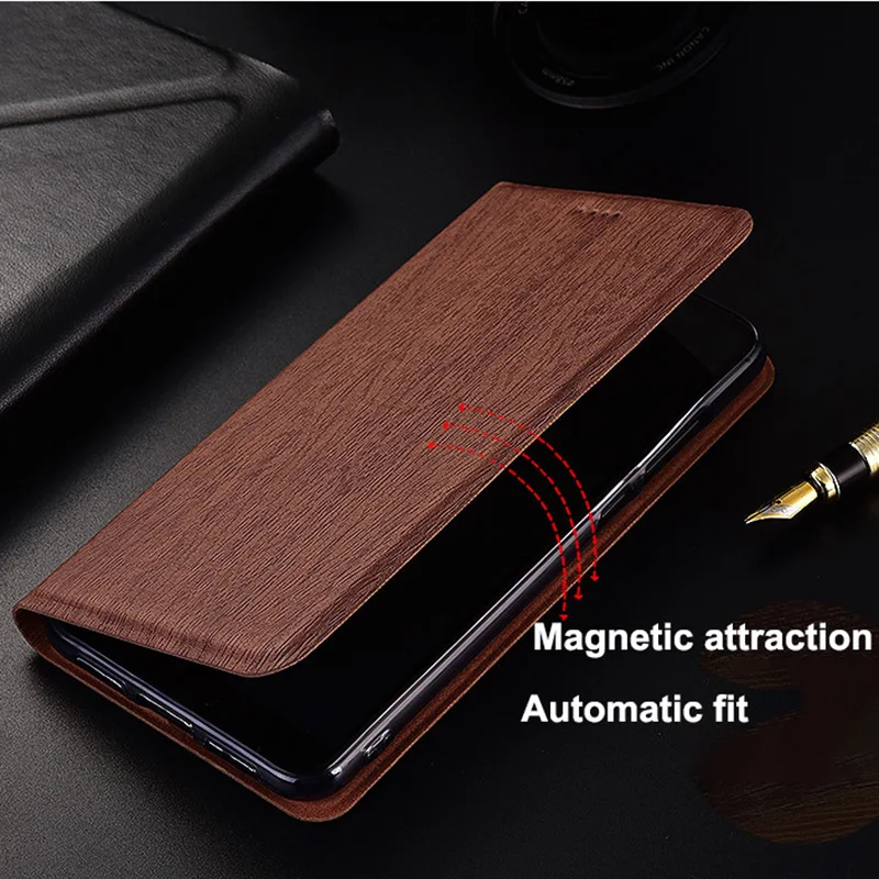 fashion wood pattern phone case for infinix hot 9 10 10i 10t 10s nfc 11 11s play pro magnetic flip luxury cover phone cases free global shipping