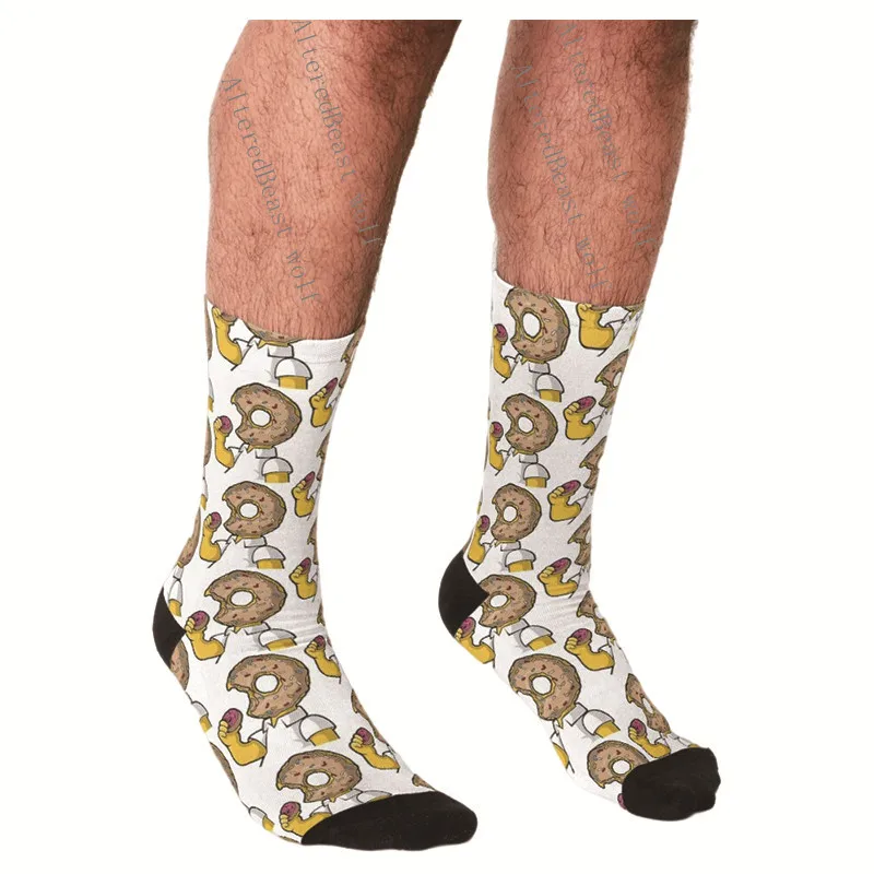 Носки мужские с принтом «Я люблю