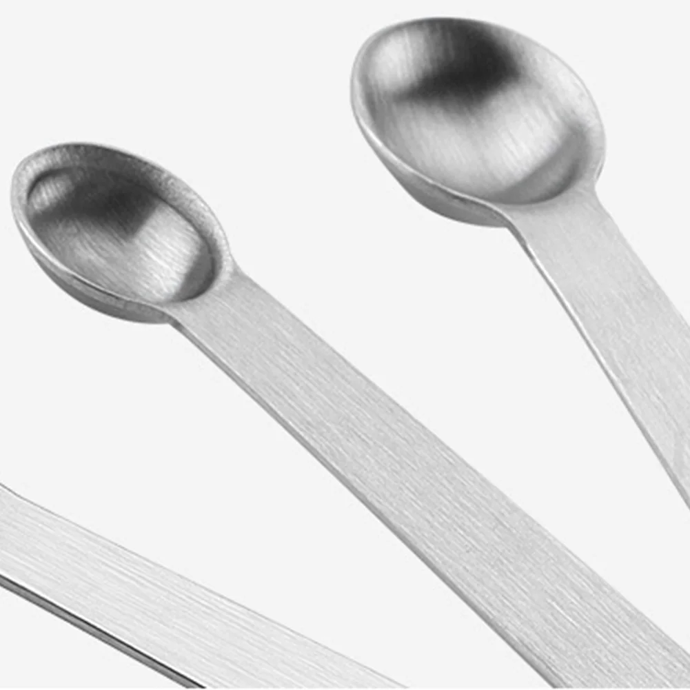 

5pcs Stainless Steel Durable Kitchen Tool Measuring Accessories Spoon Mini Sauce