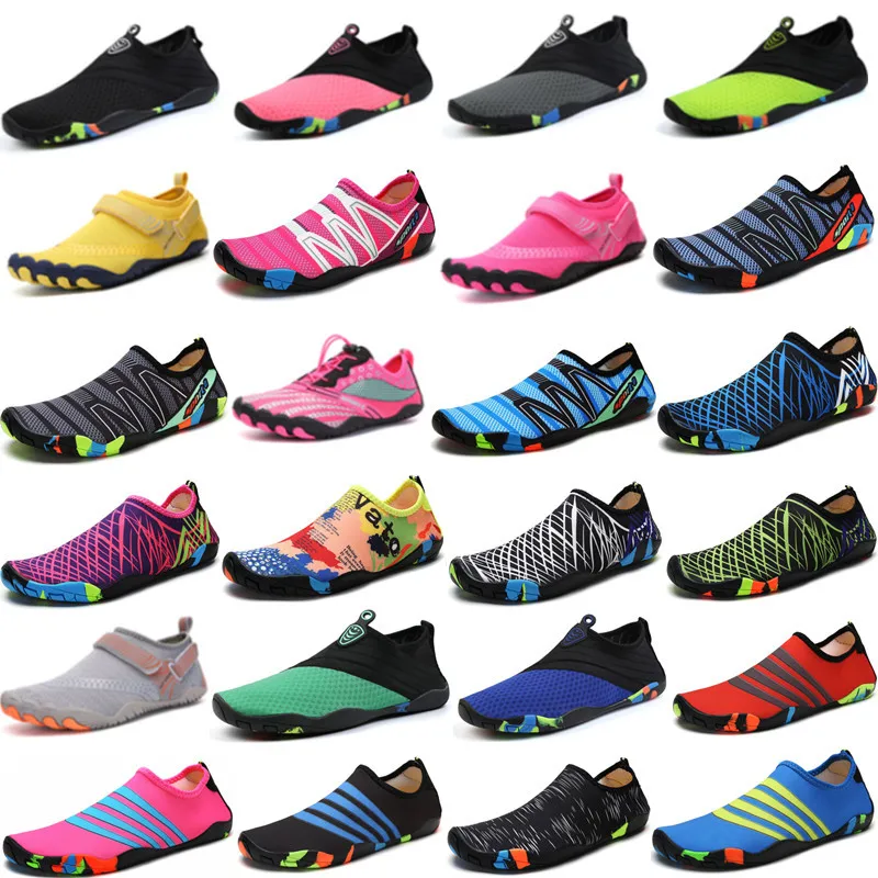 2023 Sports Water Sneakers Unisex Swimming Aqua Seaside Slippers Surf Upstream Light Quick-Drying Beach Water Shoes
