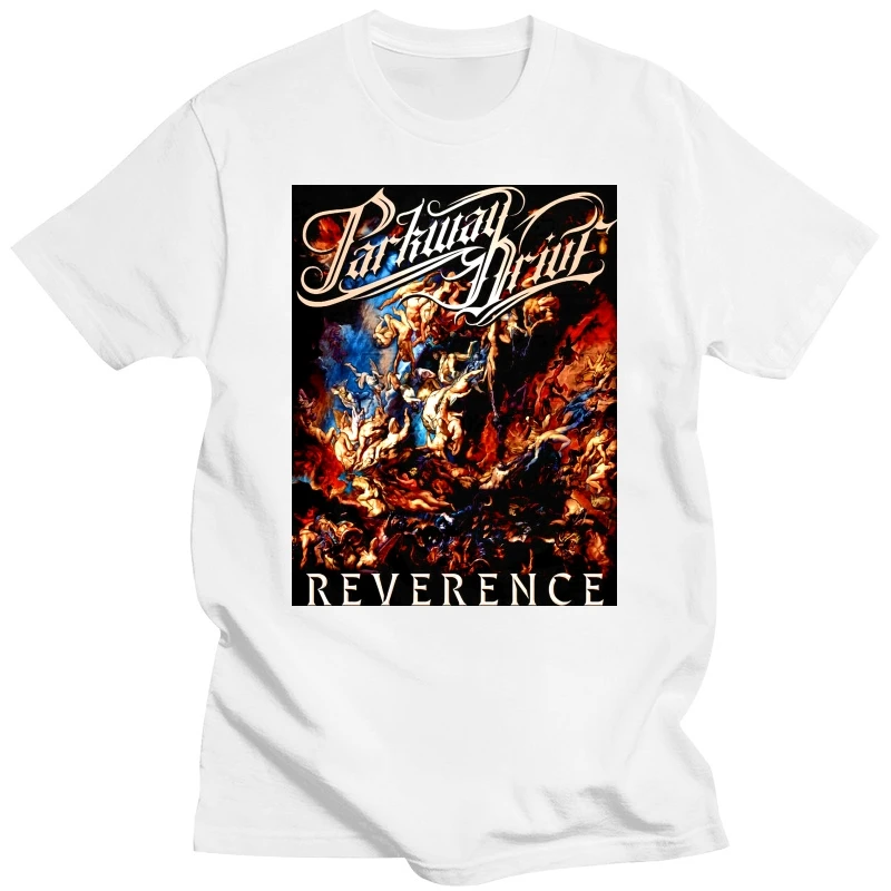 Фото Мужская хлопковая футболка с круглым вырезом Parkway Drive Reverence №1