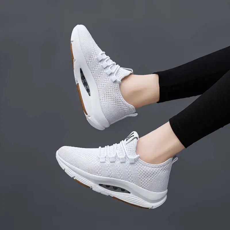 

Light Blue Running Shoes Women Designer Trainers White Sports Shoes Platform Sports Sneakers Anti-Skid Soled Sport Shoes Tennis