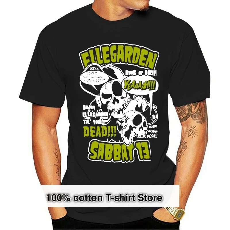 

Ellegarden Sabbat 13 Tees Black S-3XL Men T-shirts