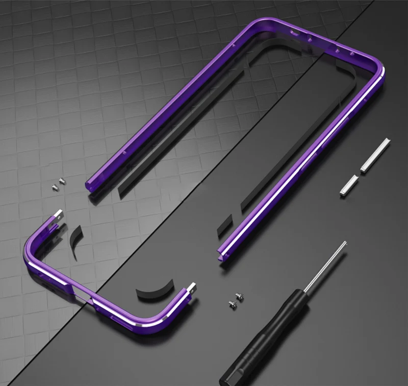 

New Aluminum Metal Bumper Case For Honor 30/30s Two-Color Slim Border Honor30 30S Protector Cover CASE Carmera+Frame