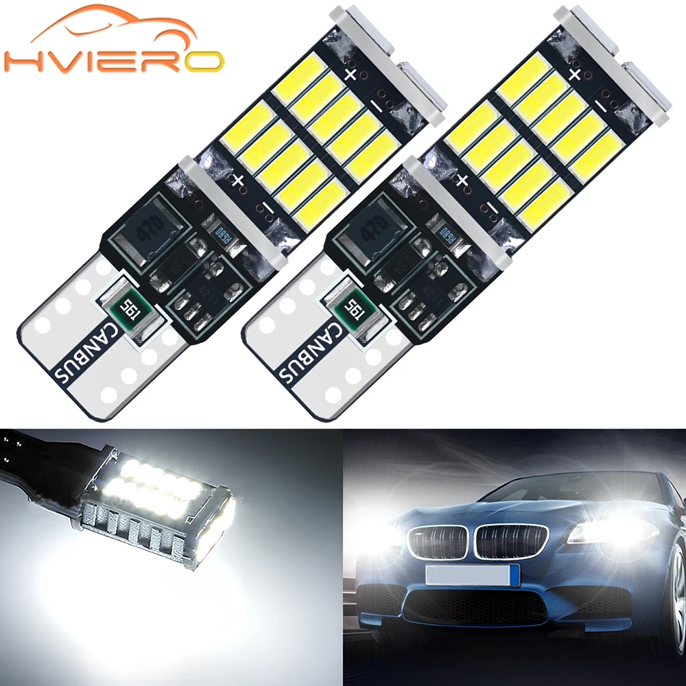 1 шт. T10 4014 26SMD Автомобильный светодиодный 12 В багажник CANBUS Реверсивный стоп-сигнал