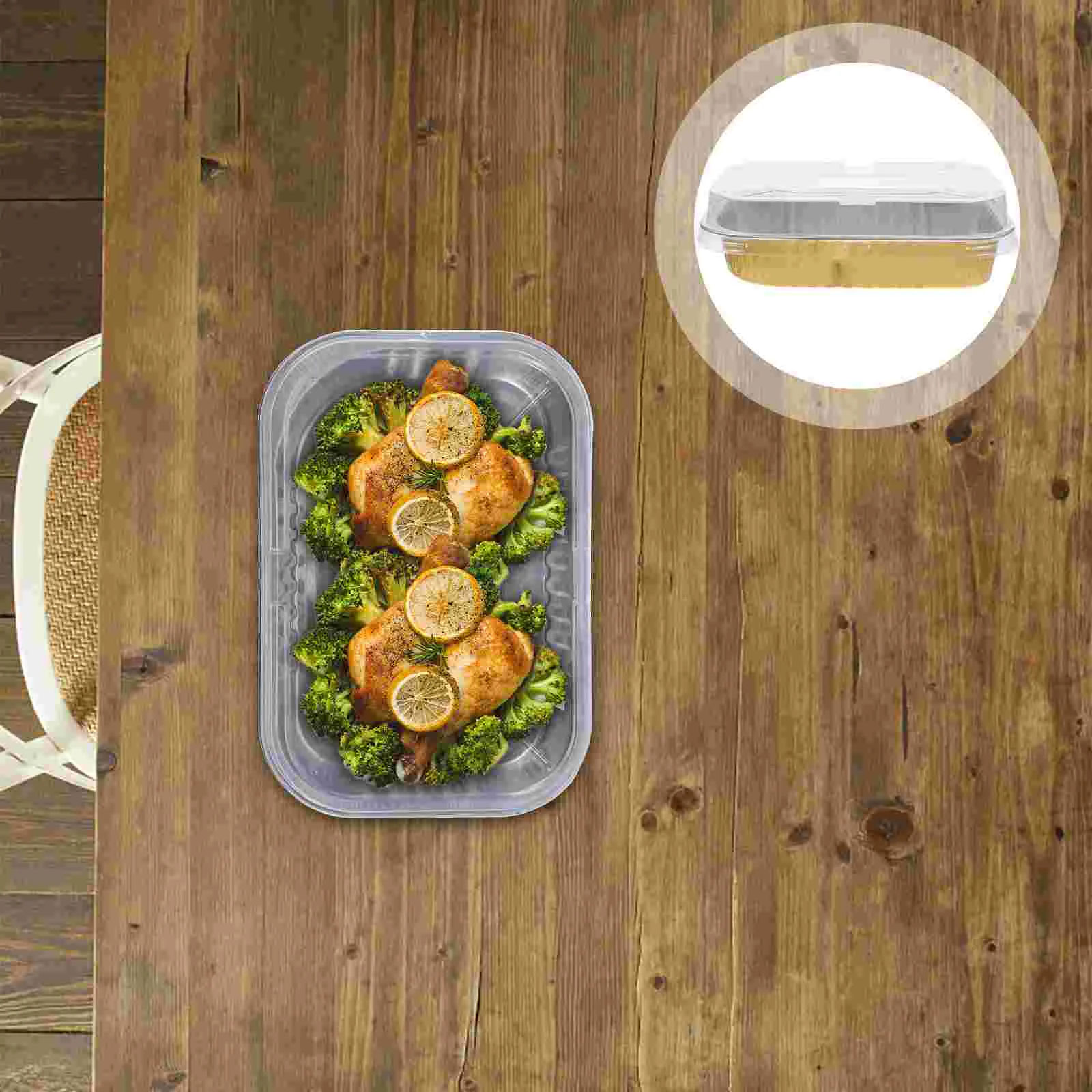 

10Pcs Nonstick Packing Loaf Muffin Foil Cake Pans for Barbecue Packing