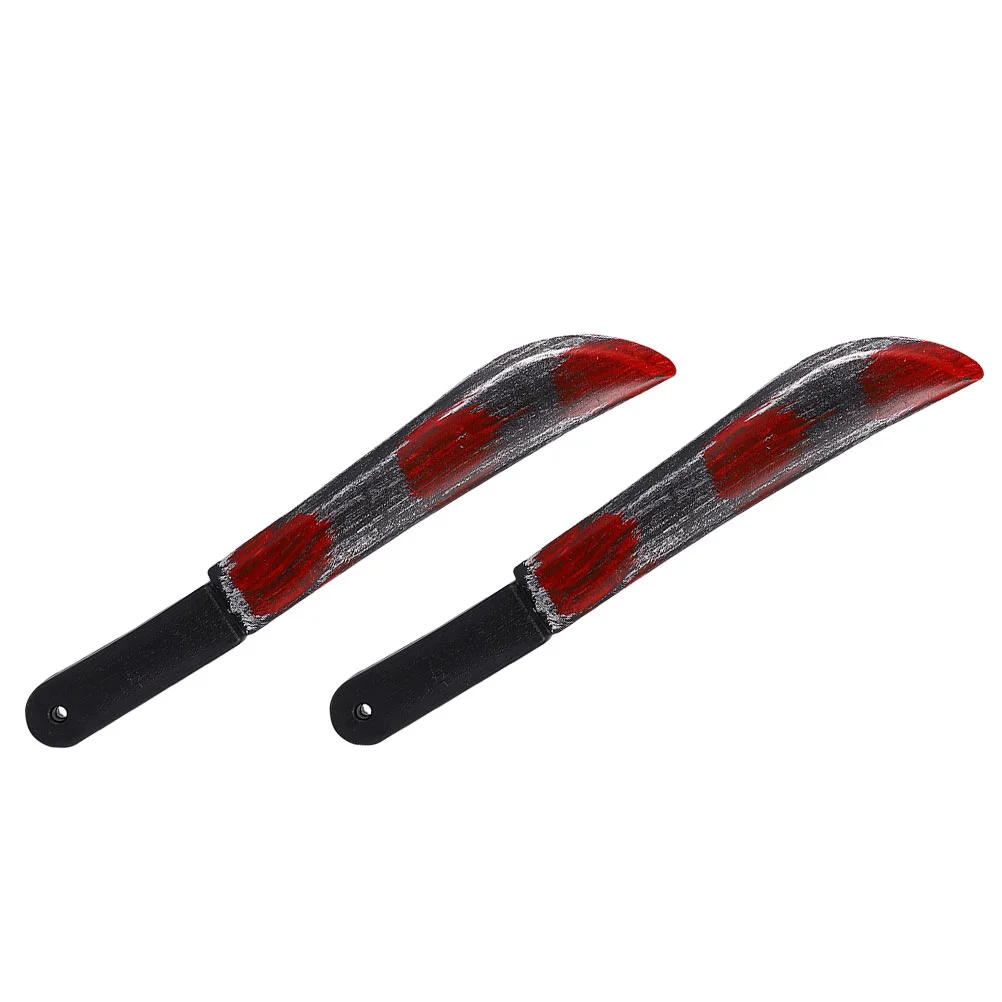 

2pcs Party Cosplay Cutter Performance Plastic Broadsword Weapons Props