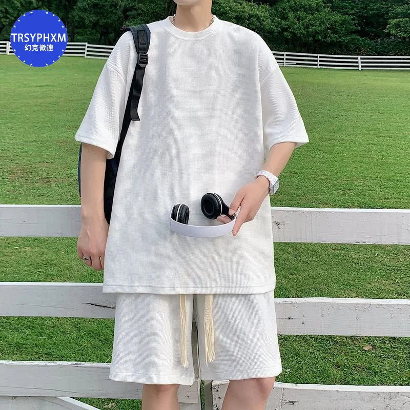 TRSYPHXM 2024.9.18 новый костюм для спорта и отдыха мужские летние шорты с короткими