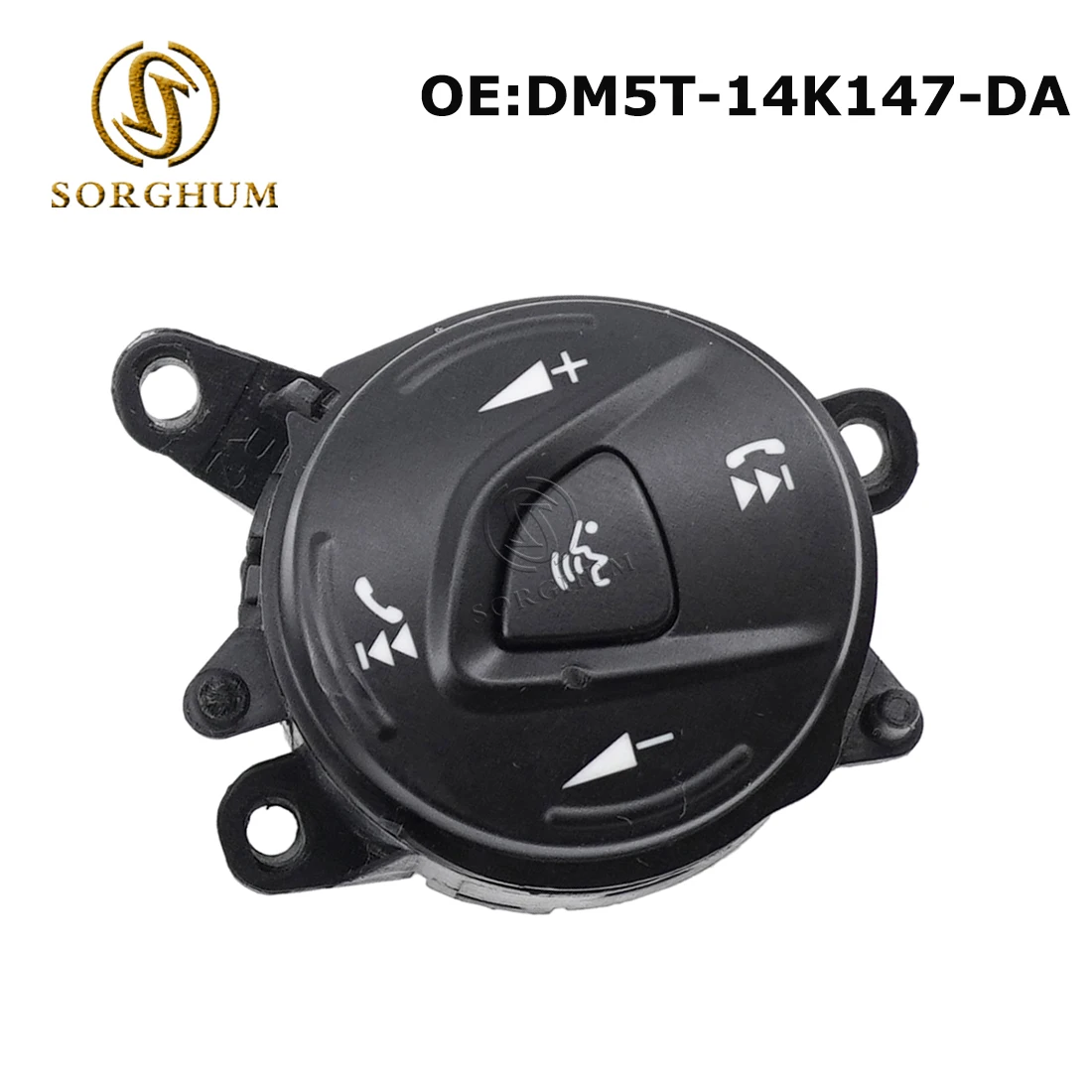 

Sorghum DM5T-14K147-DA DM5T14K147DA Steering Wheel Radio Voice Control Switch Button For 2012-2016 Ford Focus Kuga Escape