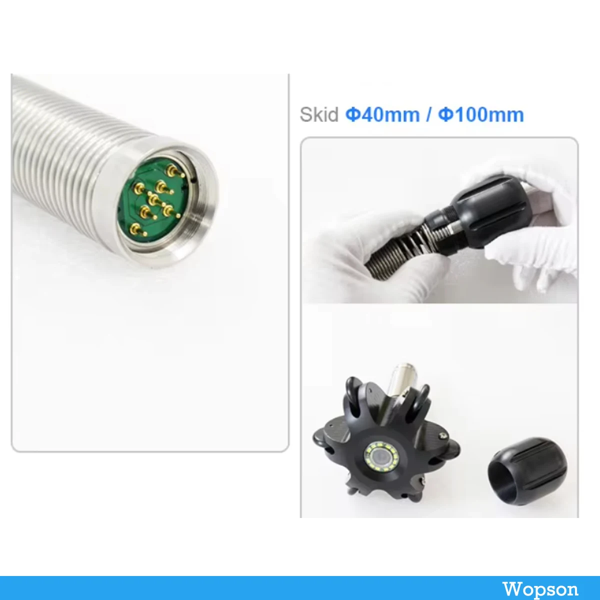 FH1 6 5 мм кабельный гнездовой разъем для дренажной канализационной трубы камера