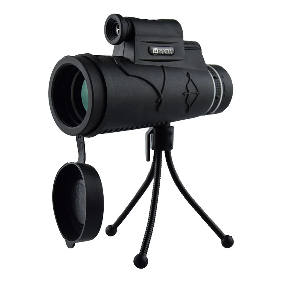 

1 Pc Handheld High Magnification Black 12X50 for Hiking