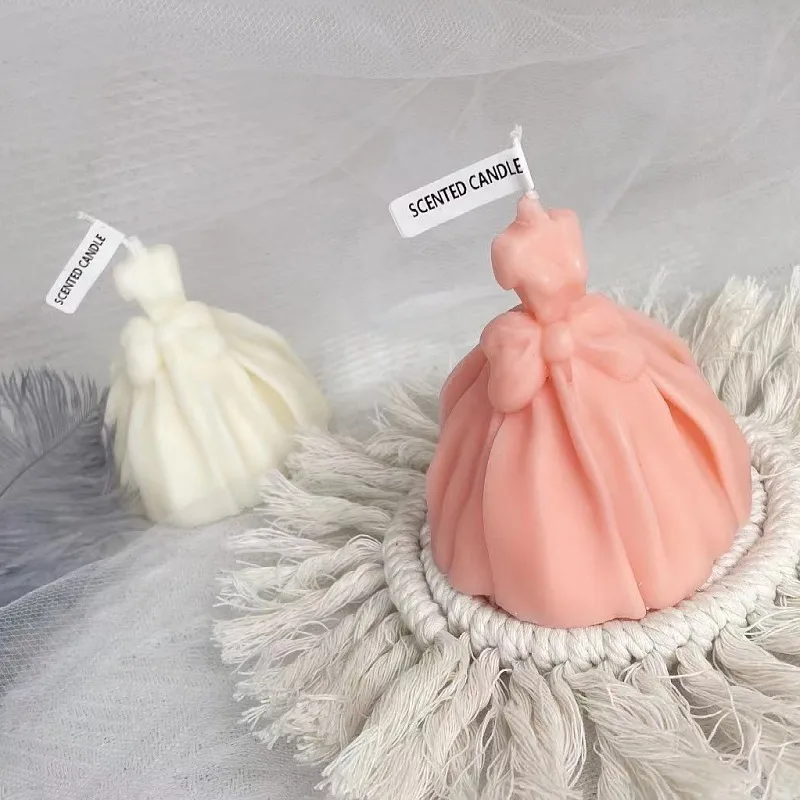 

New Wedding Dress Butterfly Candles Round Candle Holder Table Decoration Valentine'S Day Wedding Christmas Party Supplies