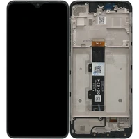 lcd screen display touch screen digitizer with frame assembly for motorola g pure xt 2163