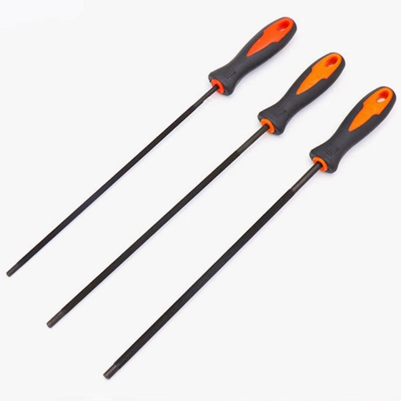 

Пилка Для цепной пилы, Круглый точильный инструмент из высокоуглеродистой стали, 4 мм, для заточки цепных пил