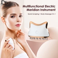 ems microcurrent guasha led light face neck body lifting anti wrinkle beauty head relaxation massager skin rejuvenation device