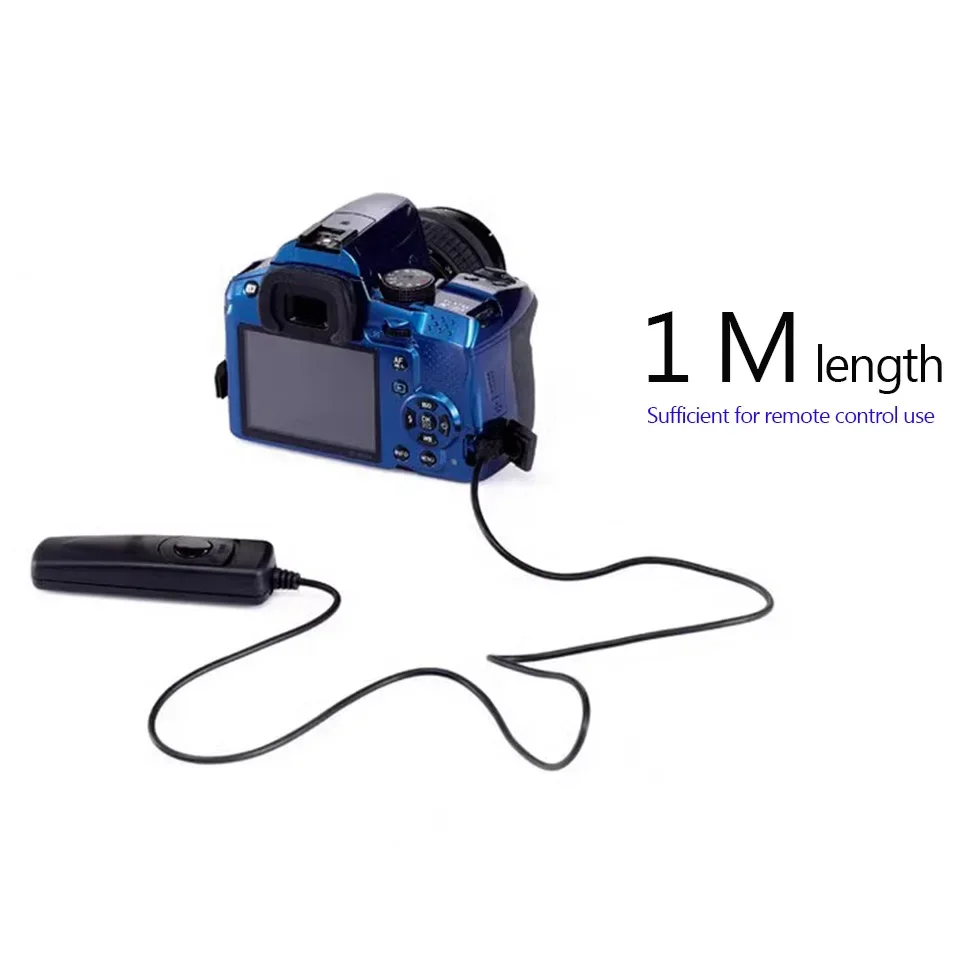 RS-80N3 Кабель спуска затвора с дистанционным управлением для Canon E0S R1 R3 R5 R52 1D 1D2 1DX 5D 5D2