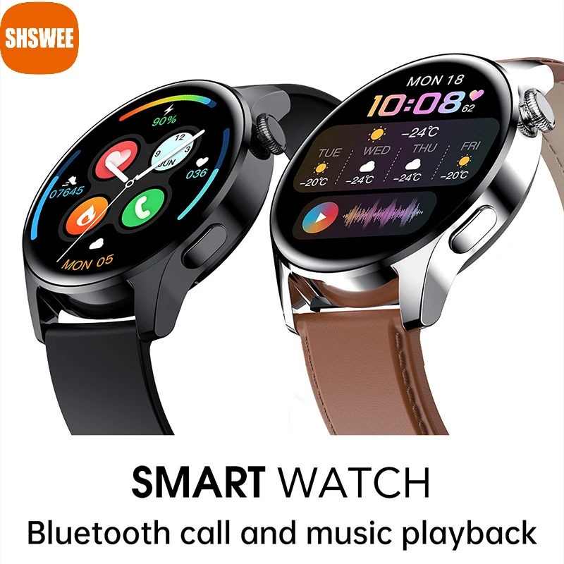 

Смарт-часы для Samsung, Apple, Xiaomi, Huawei, мужские многофункциональные модные часы с Bluetooth, фитнес-трекер, Смарт-часы