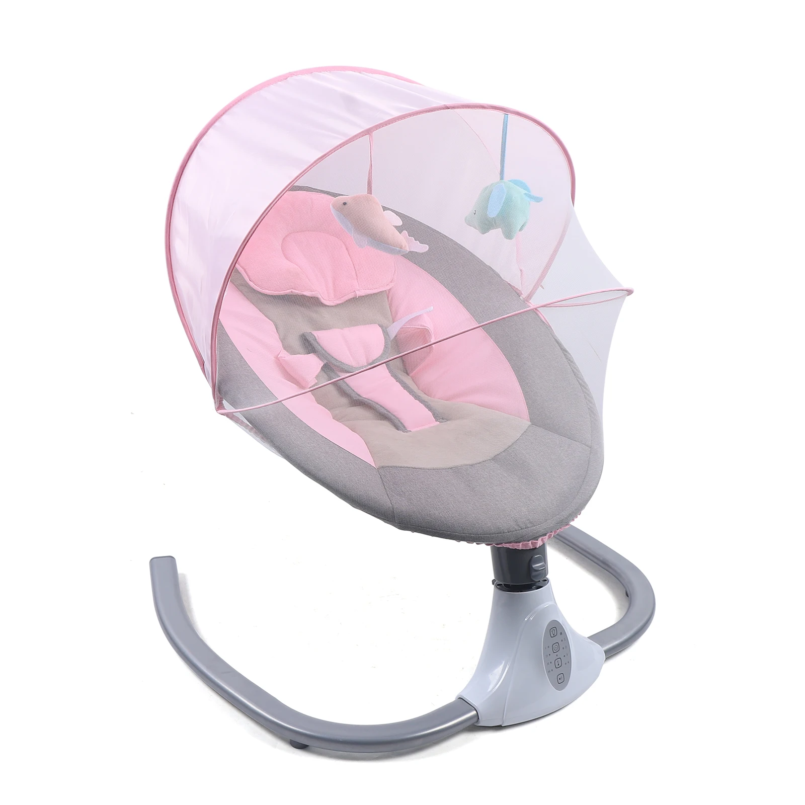 Cradle Rocker Seat Bouncy Rocking With Music And Toys For  0-12months 3-12kg
