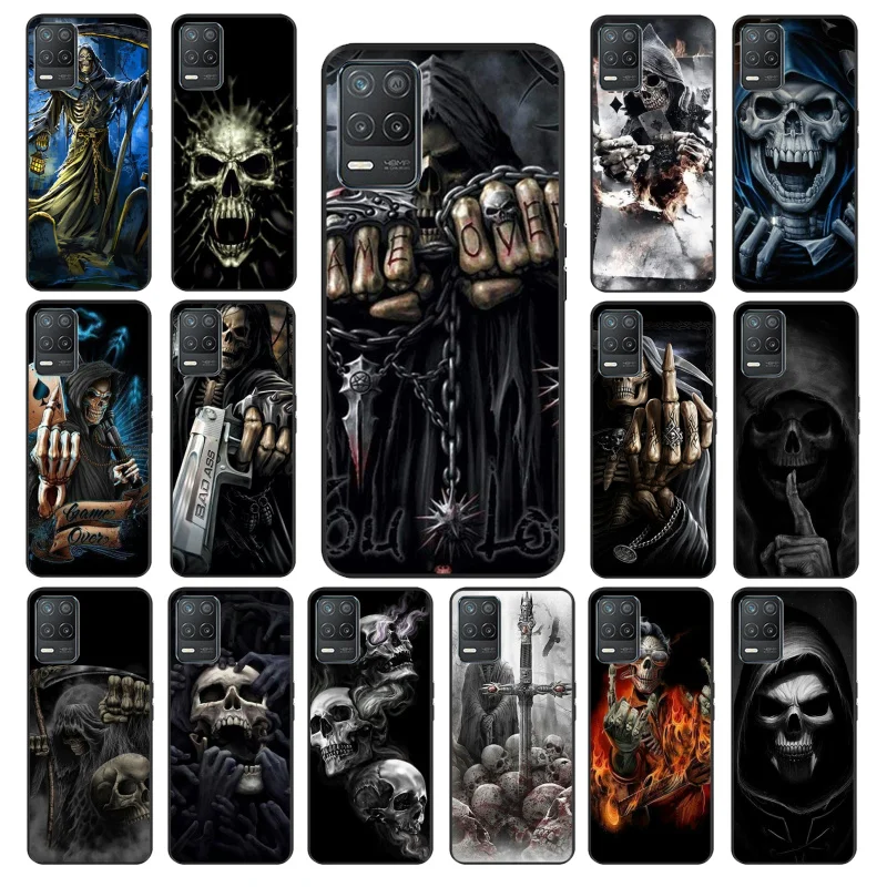 Grim Reaper Skull чехол для телефона OPPO Realme 8 7 6 6Pro 7Pro 8Pro 6i 5i C3 C21 C21Y C11 C15 C20 C25 X3 SuperZoom - купить